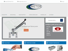 Tablet Screenshot of netek.com.tr