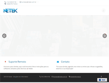Tablet Screenshot of netek.com.br